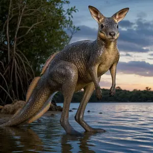 Electric eel + Kangaroo